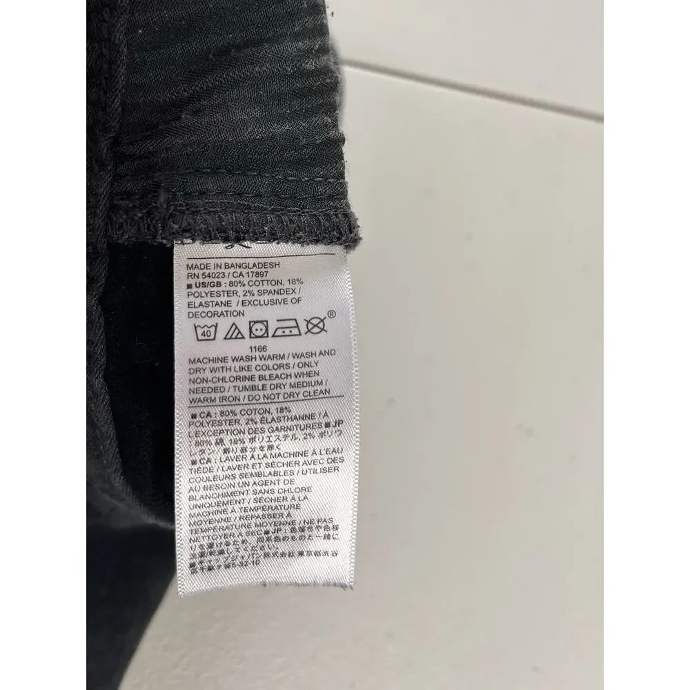 Banana Republic Traveler Jean Mens 32x30 Gray Athletic Fit Stretch *see descrip*